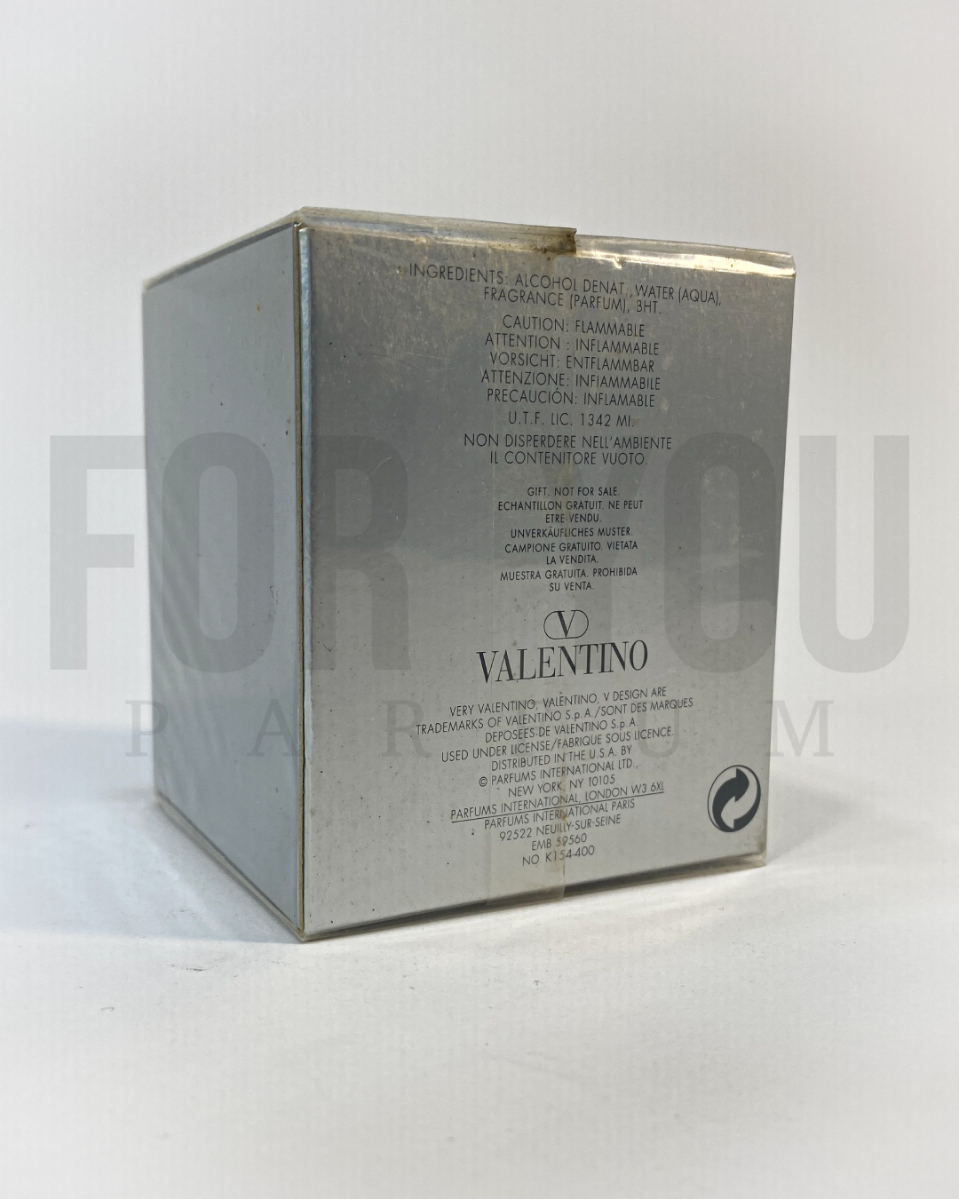 VERY Eau De Toilette  Pour Homme – VALENTINO