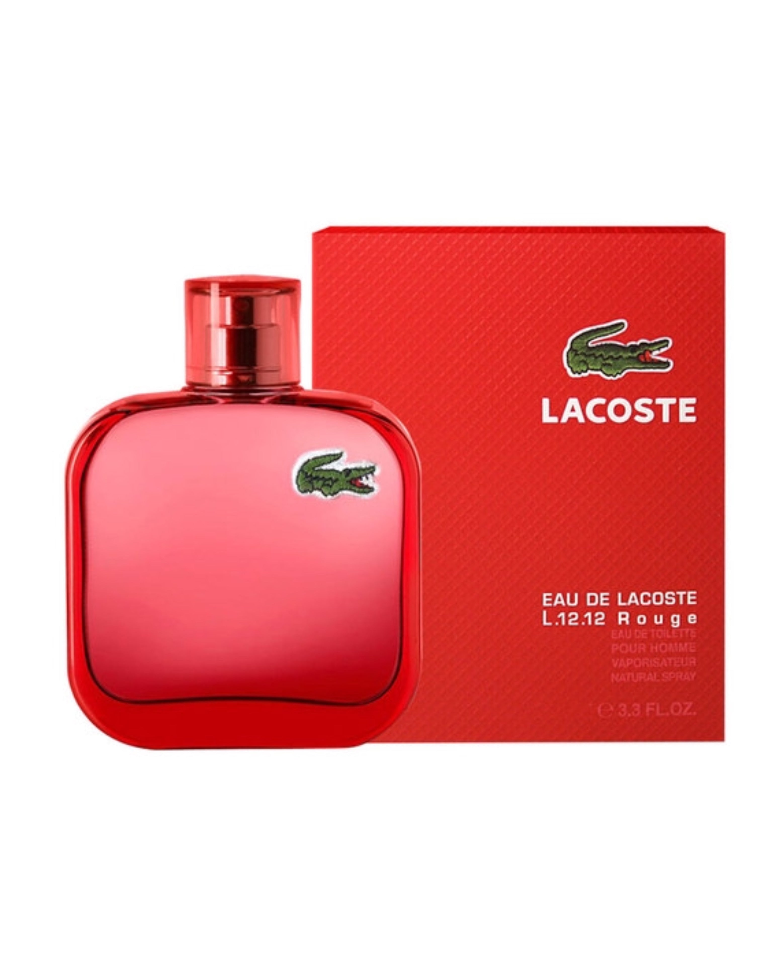 EAU DE LACOSTE L.12.12 ROUGE –  LACOSTE