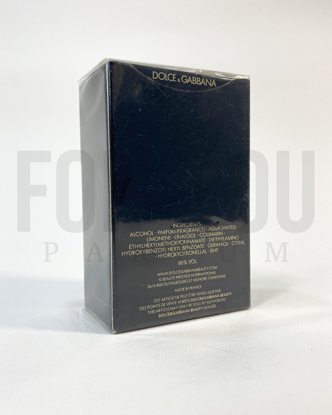 THE ONE FOR MAN Eau De Parfum Intense – DOLCE&GABBANA