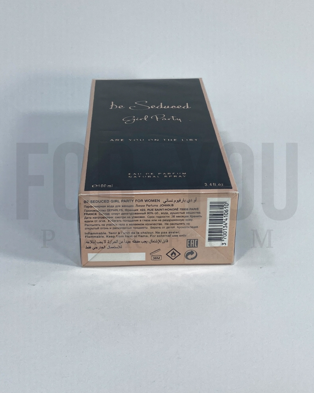 Geparlys-Be Seduced Girl Party Eau de Parfum