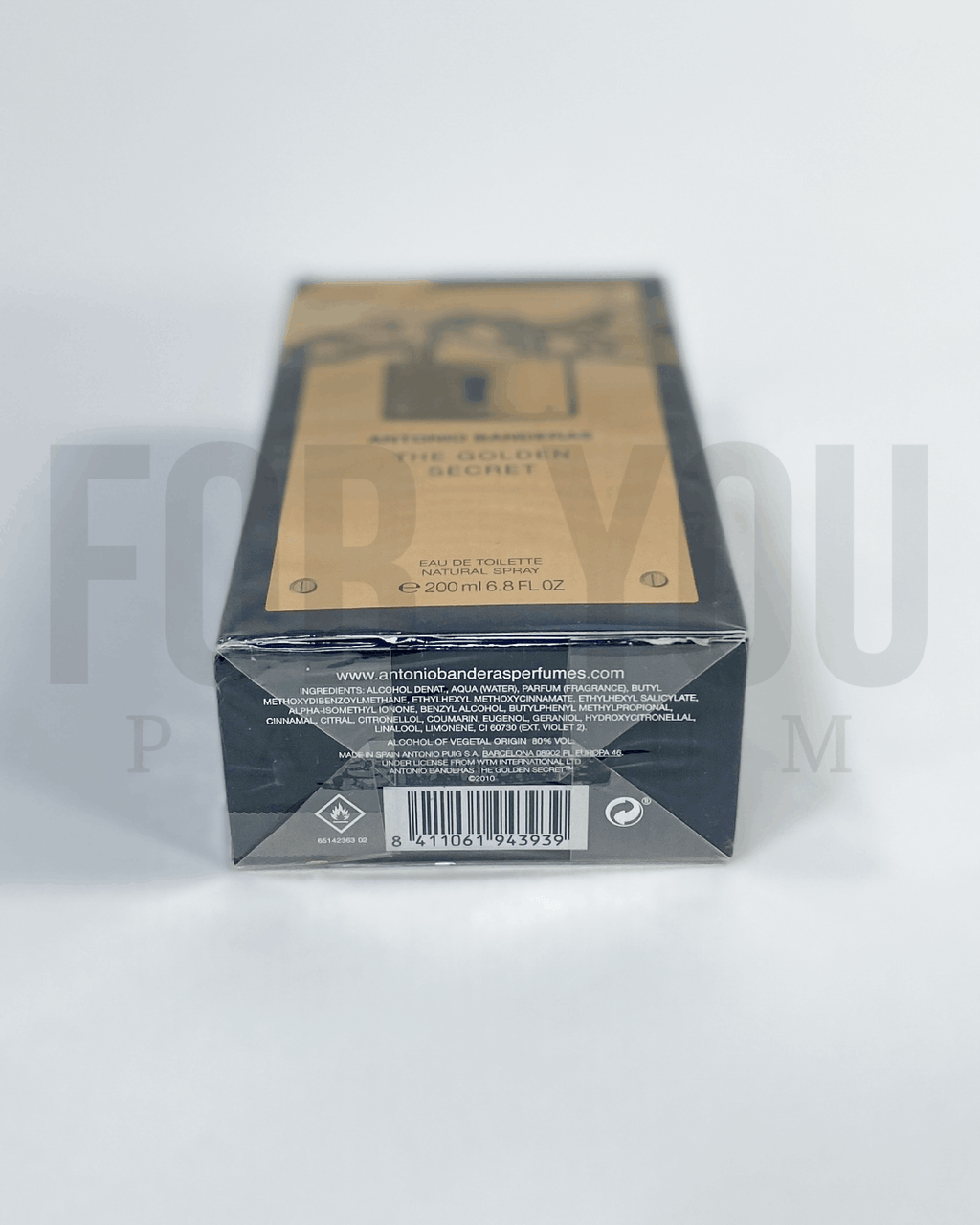ANTONIO BANDERAS-THE GOLDEN SECRET Eau De Toilette 200ml