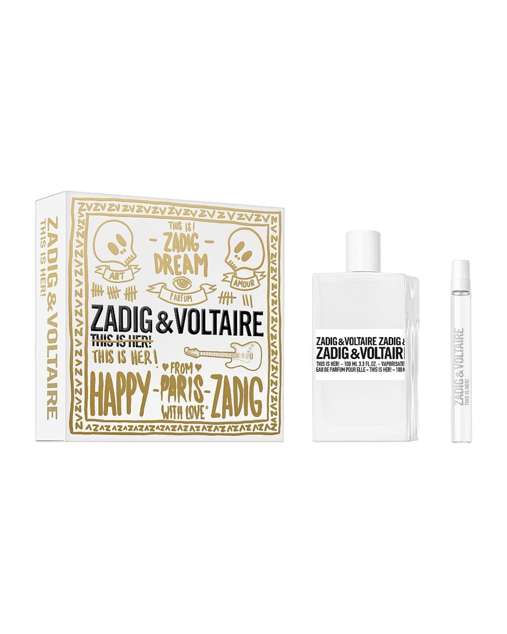 COFFRET ZADIG & VOLTAIRE THIS IS HER! Eau De Parfum Pour Elle