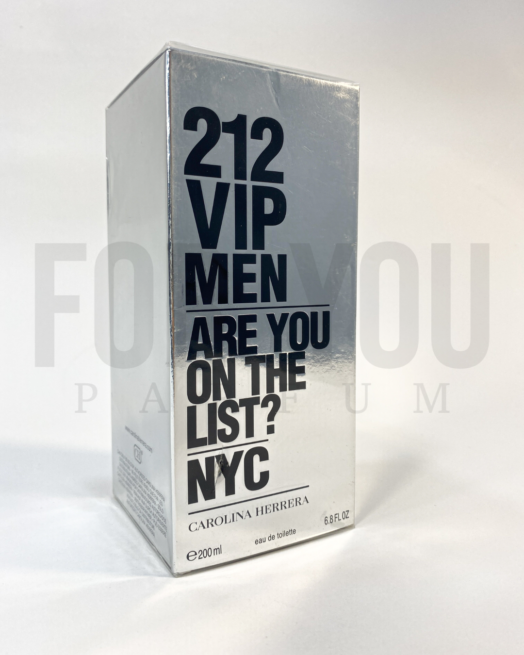 212 VIP Men Are You On The List NYC – CAROLINA HERRERA Eau De Toilette