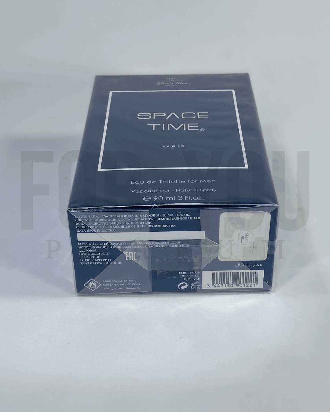 Paris Bleu SPACE TIME-Eau de Toilette pour Homme 90 ml