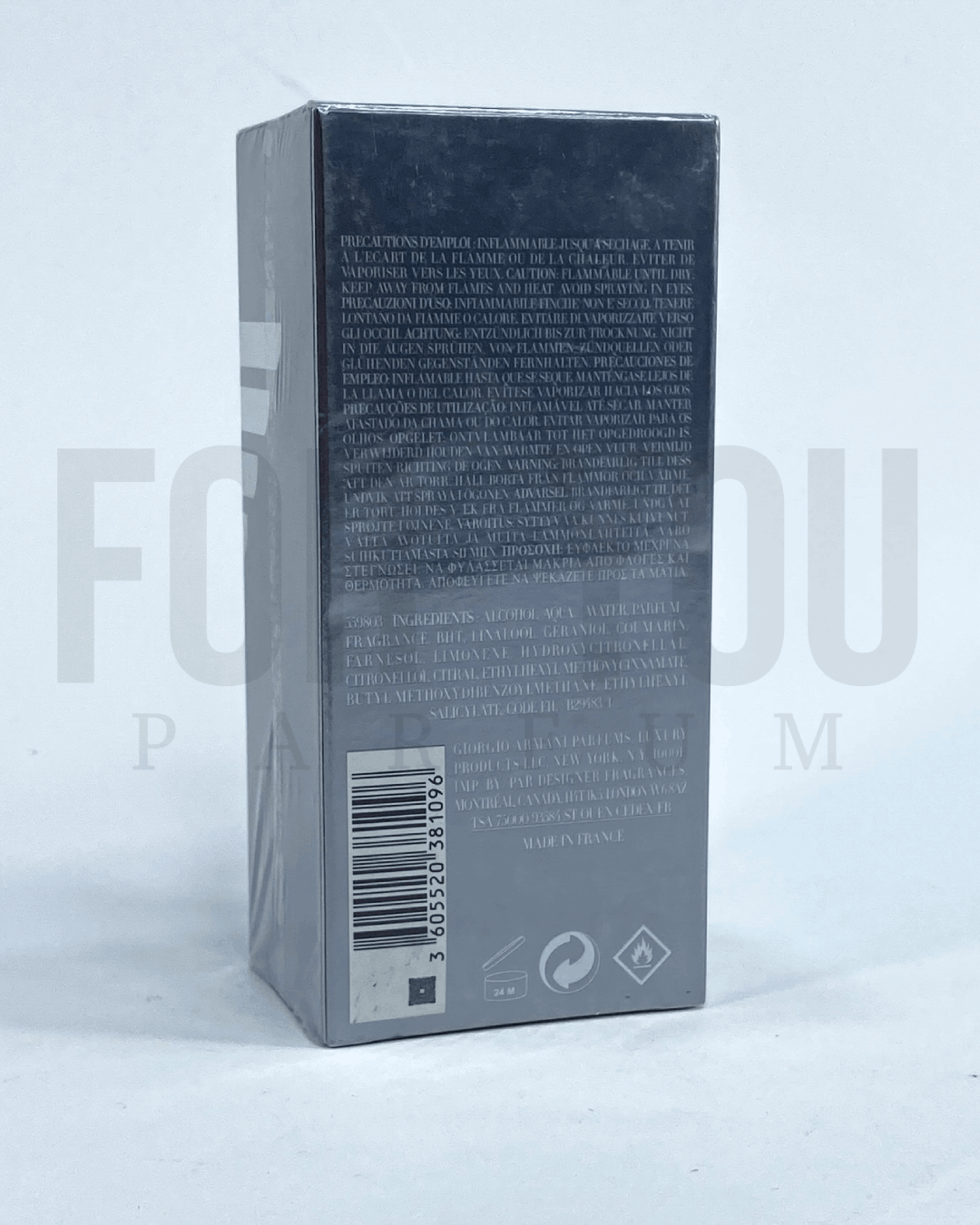 GIORGIO ARMANI – DIAMONDS FOR MEN