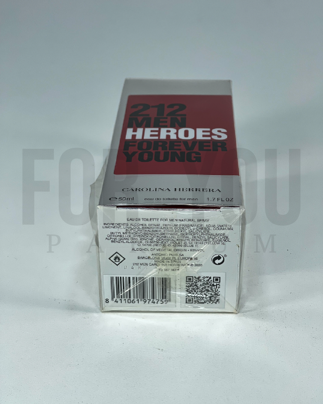 212 HEROES Eau De Toilette Pour Homme – CAROLINA HERRERA