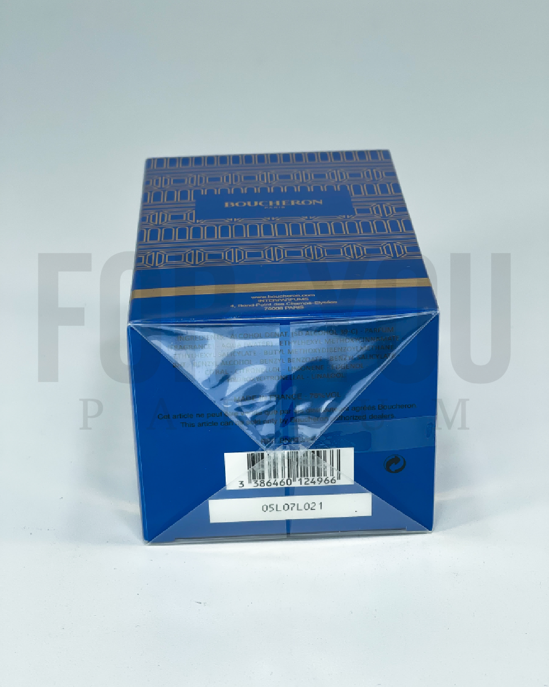 QUATRE EN BLEU Eau De Parfum – BOUCHERON
