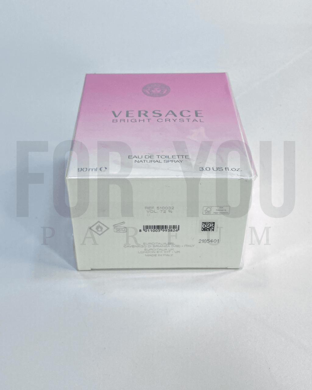VERSACE – BRIGHT CRYSTAL Eau De Toilette 90ml