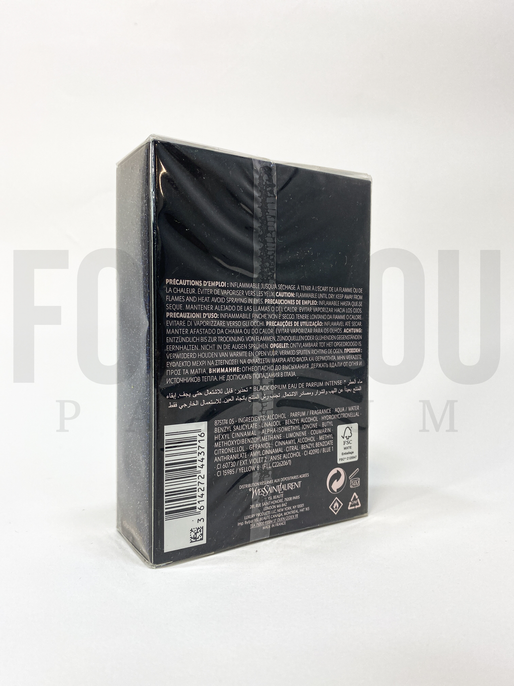 BLACK OPIUM-YVES SAINT LAURENT Eau De Parfum Intense