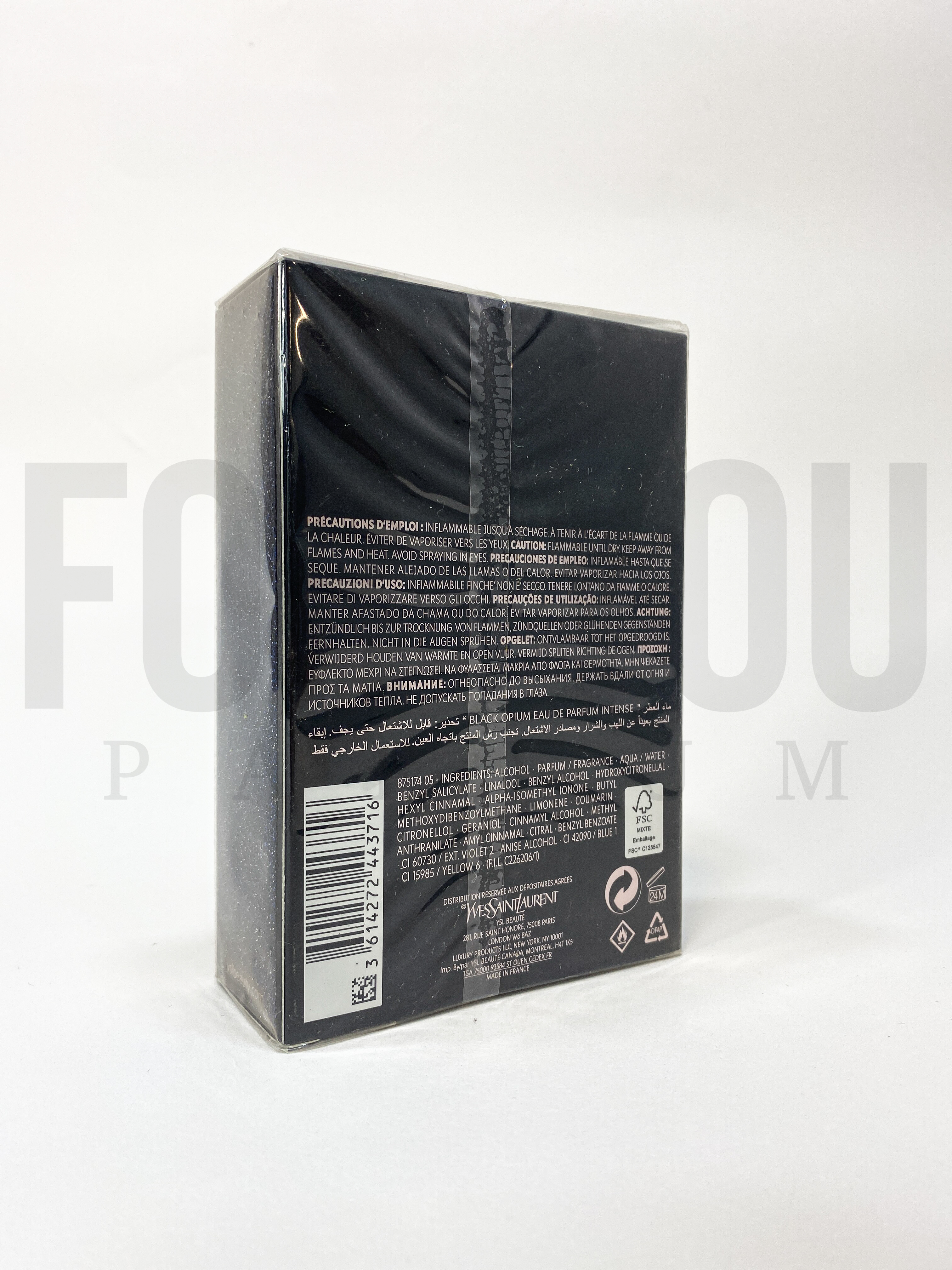 BLACK OPIUM-YVES SAINT LAURENT Eau De Parfum Intense